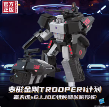 变形金刚TROOPER1计划威震天特种部队眼镜蛇联名